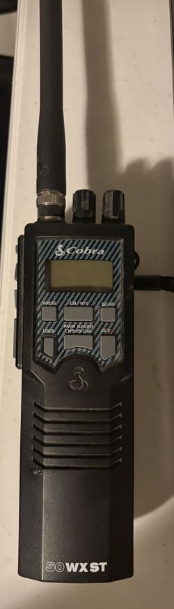 Cobra 50WXST CB Radio With Car/Truck Roof Antenna