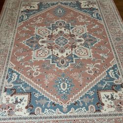 Washable vintage Rug 8X10