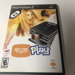 PS2 eyetoy: play video game