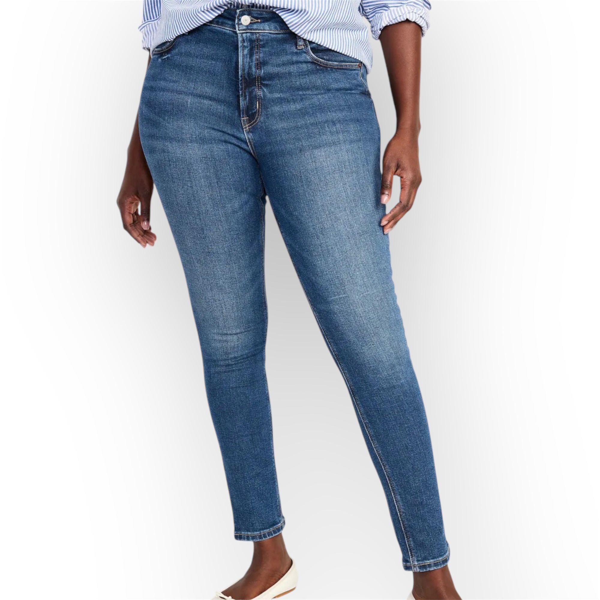 Old Navy Women’s High Rise Rockstar Super Skinny Jeans, Size 12 Tall, NWT