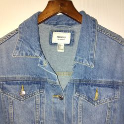 FOREVER 21, JEAN JACKET 