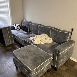 Grey couch