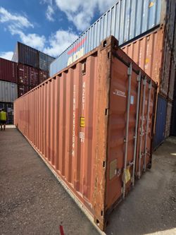 40ft Wind & Water Tight Shipping Containers For Sale