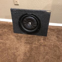 Kicker Shallow Mount 10 inch Sub /speaker
