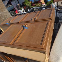 Full Set Of Kitchen Upper And Lower Cabinet Set