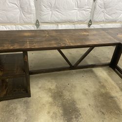 Farmhouse X-style Custom Desk