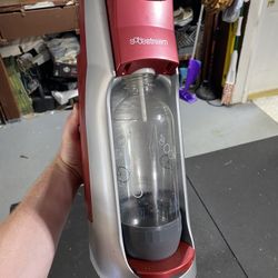 SodaStream Fountain Jet Sparkling Water Maker - Red & Silver - $25 💨🥤