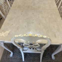 Dining Table W/cabinet