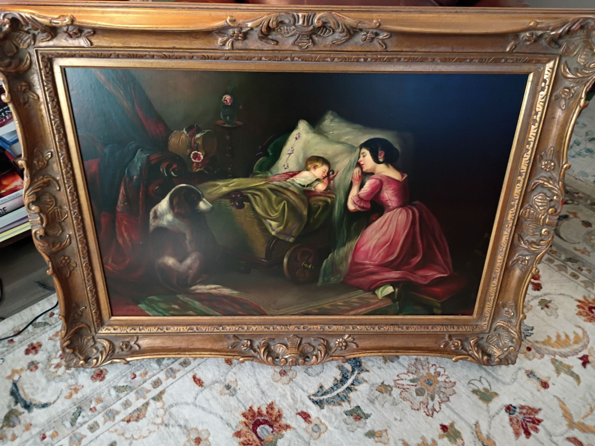 Oil painting by M.A Stevens