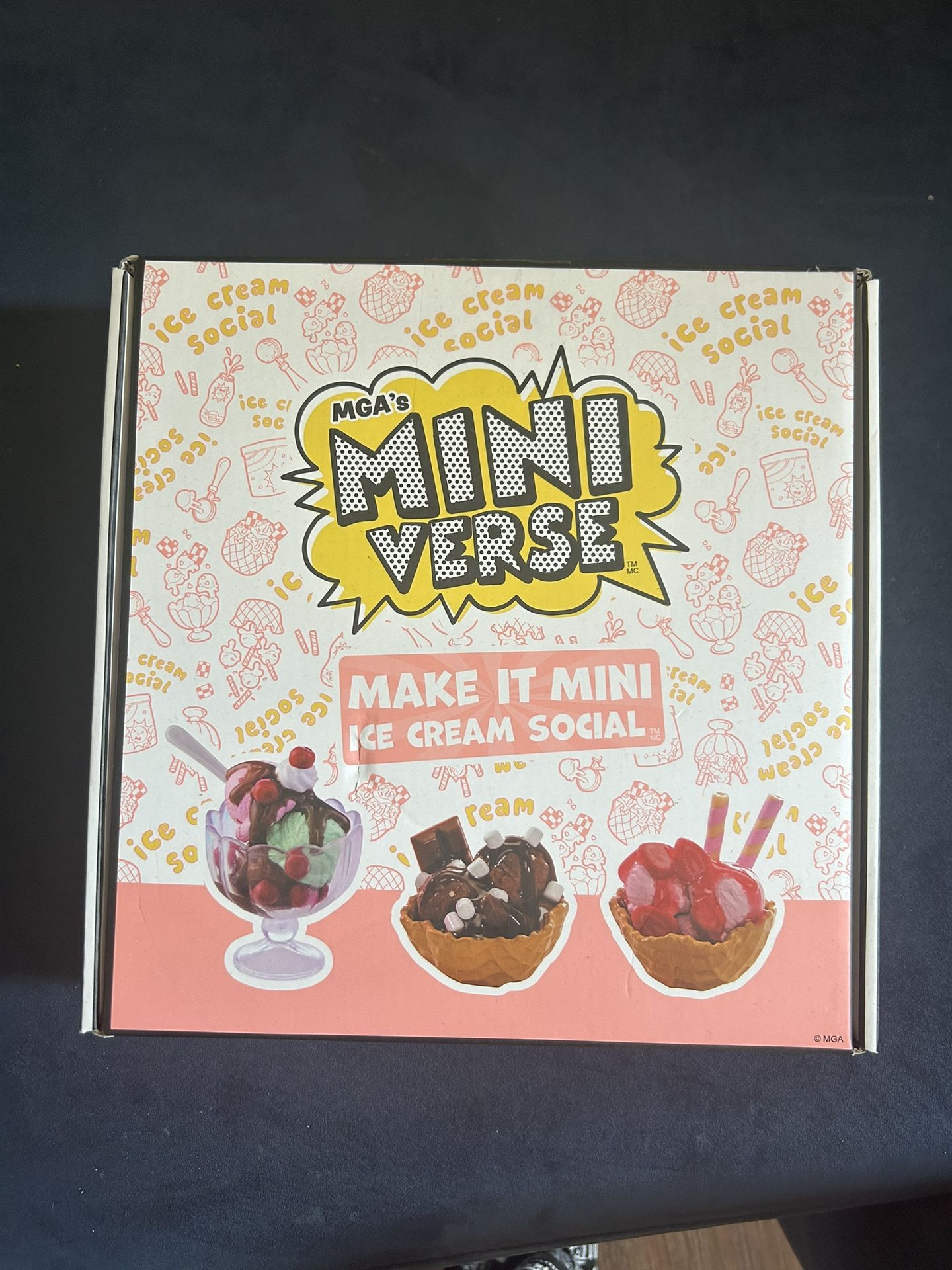 mini verse make it mini ice cream social 