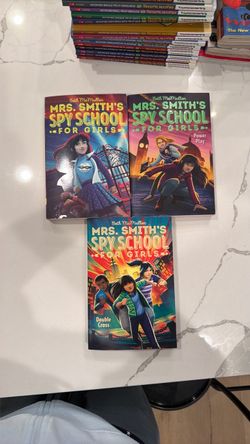 Mrs. SMITH’S Spy School for girls. 3 books