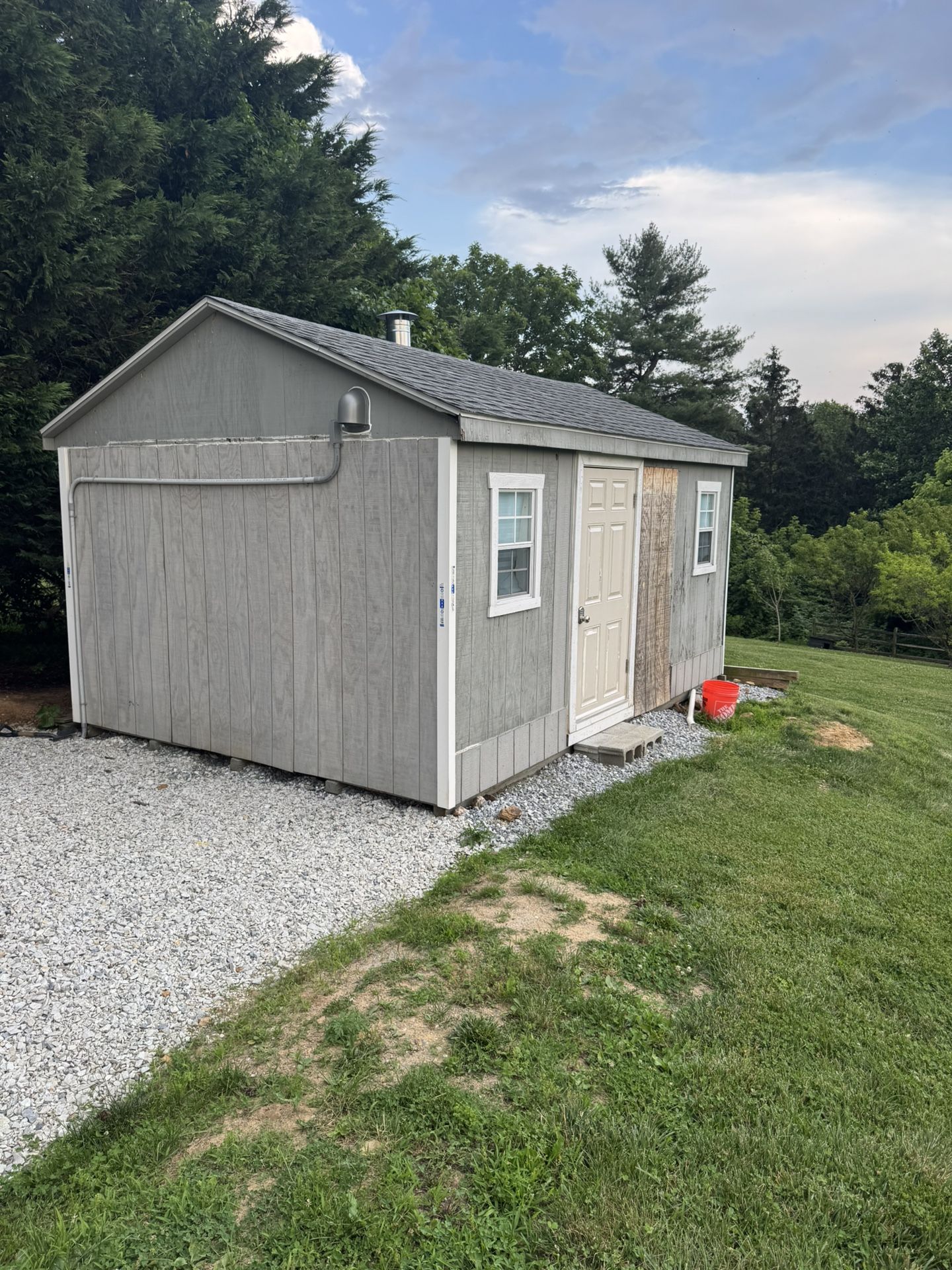 12x16 Finished Shed