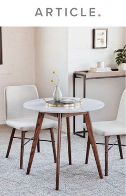 Brand new Article modern dining bistro table