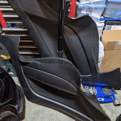 G37 Black Rear Interior