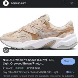 Nike AL8 Women's Shoes  Light Orewood Brown/Photon Dust/Particle Beige/College Grey)