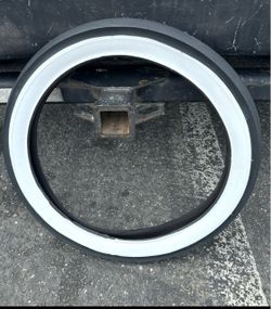 Whitewall Motorcycle Tire 120/90 Wide Tread