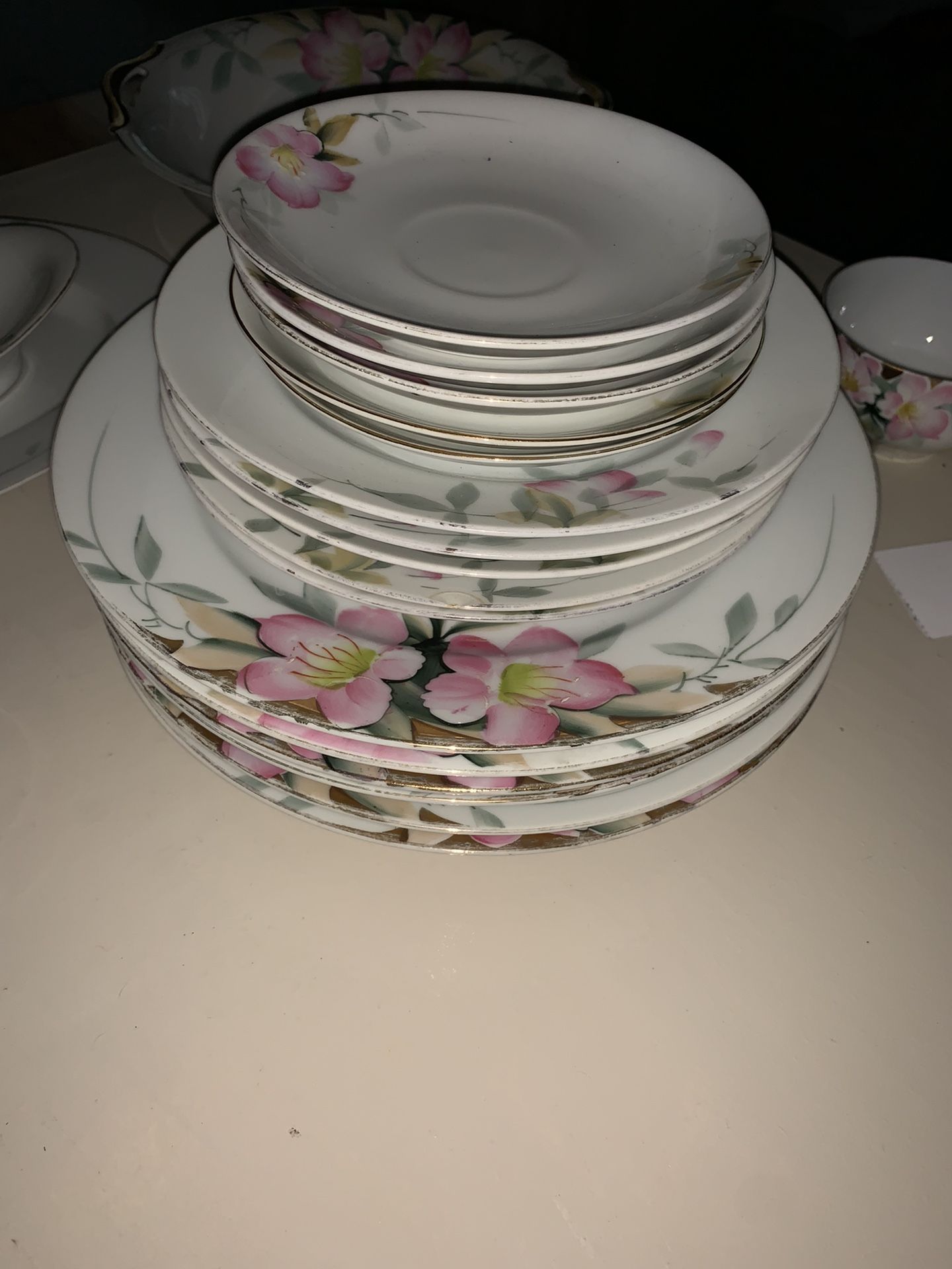 NORITAKE Hand Painted China Dishes