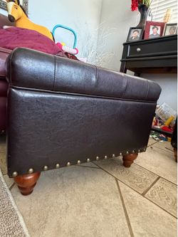 Faux leather Seats and box. storage   23.5X 17.5. $40 each , I have  2  . Height 18