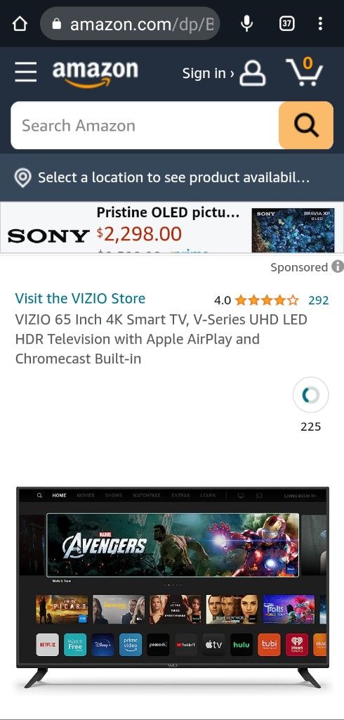 65 Inch Tv