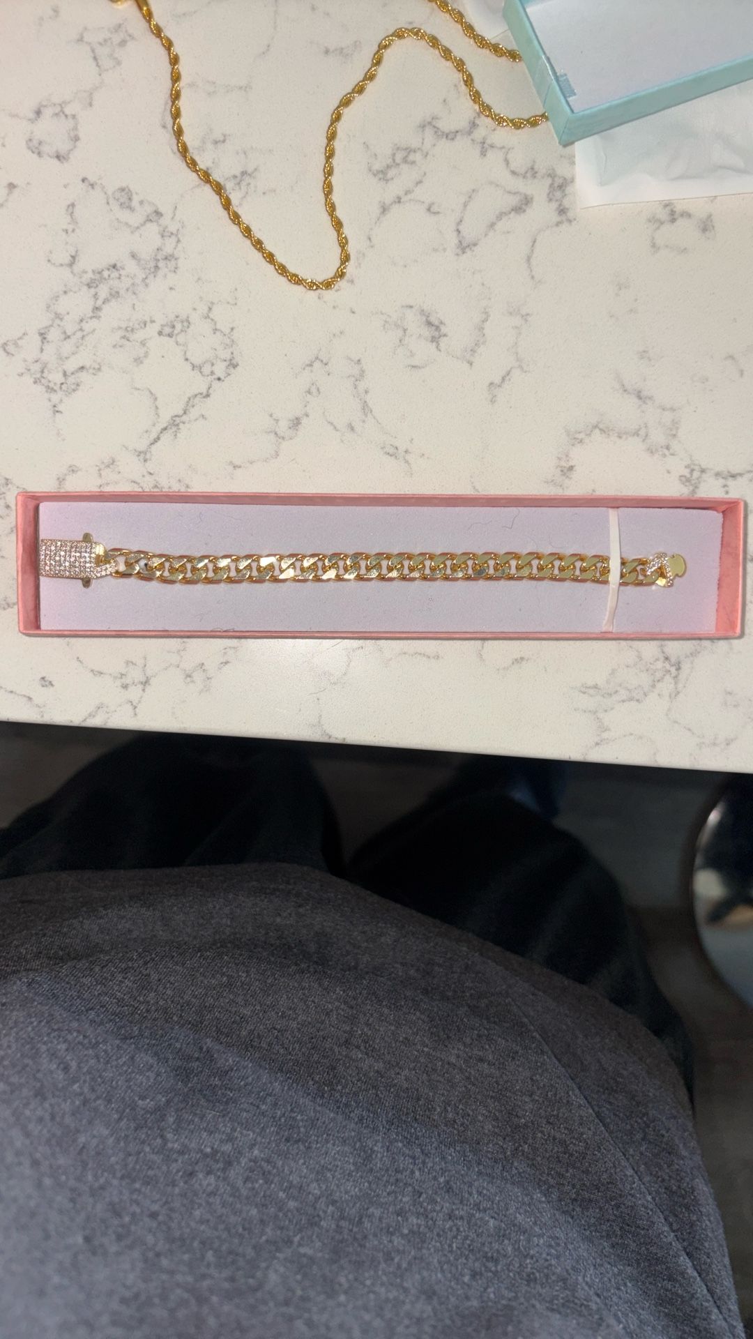 Studded Cuban Bracelet