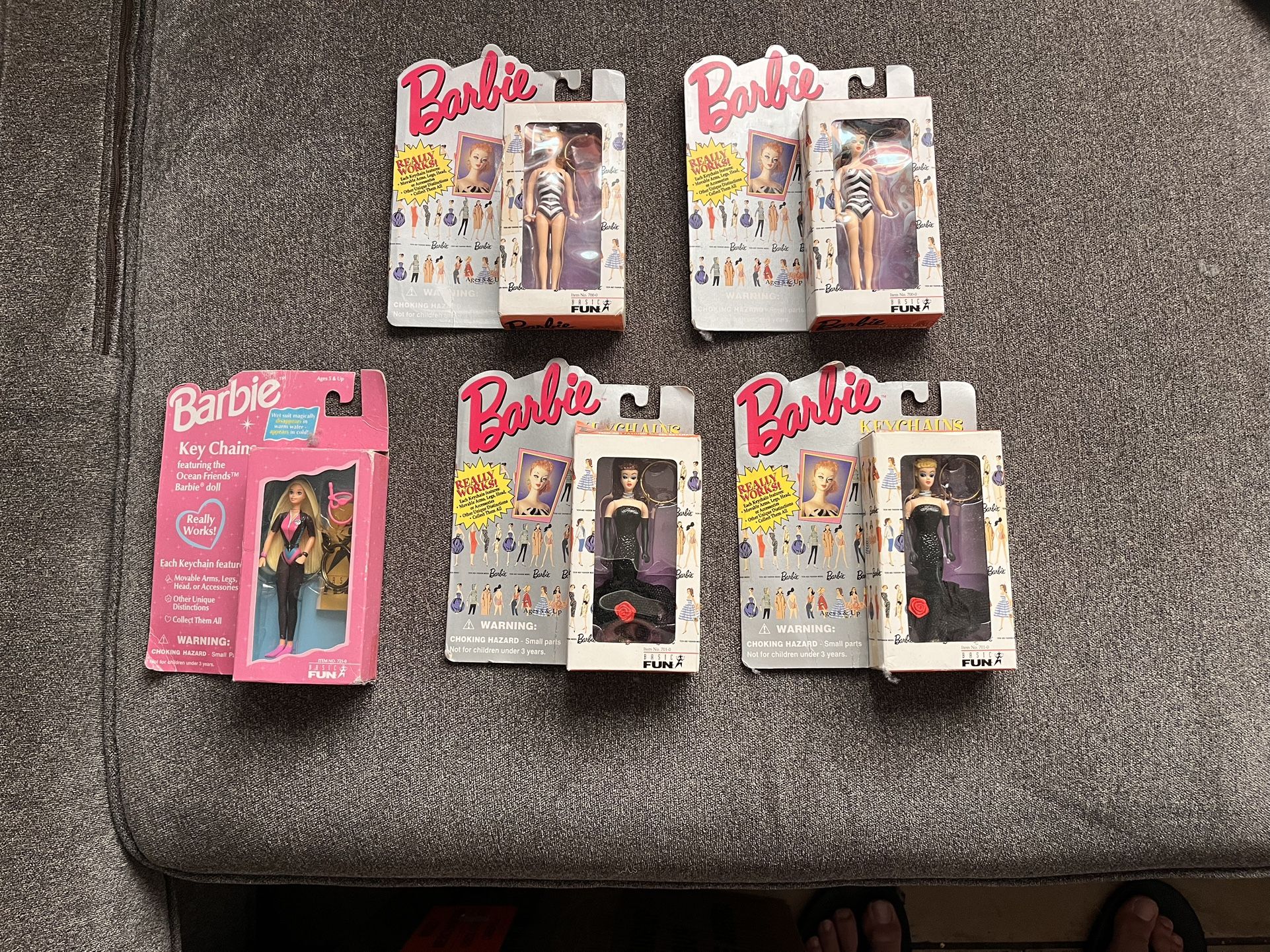 Barbie Key chain 1996
