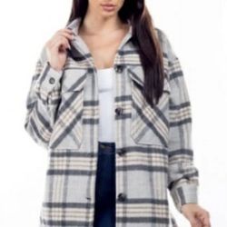 Ashley by 26 International shacket, Large