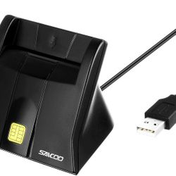 Saicoo CAC Reader DOD Military USB Common Access CAC Smart Card Reader 