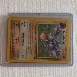 Aerodactyl, Machamp Both Holos Nice Cards