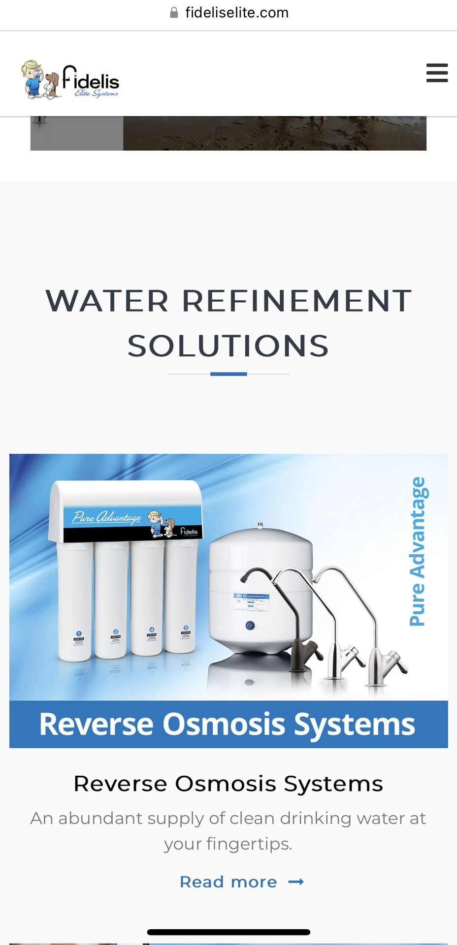 Filtro De Agua . Pure Advantage. Aqua pro Elite System. for Sale in