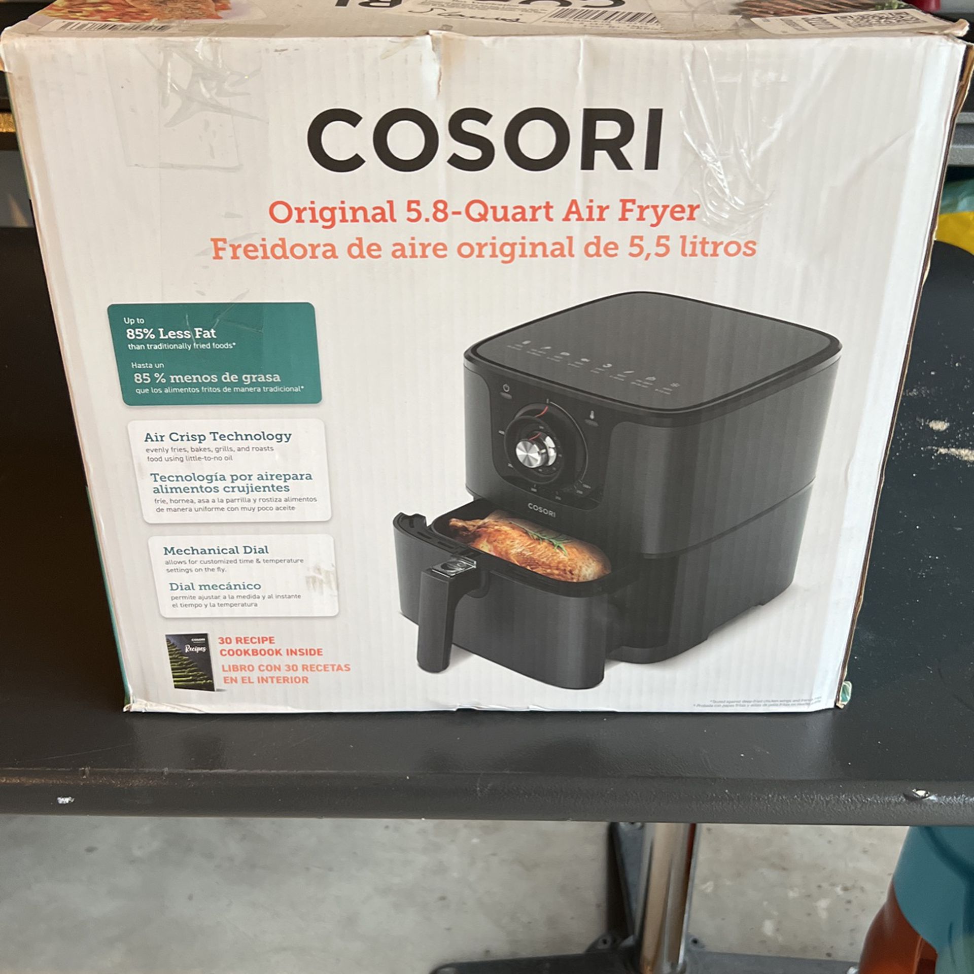 COSORI Air Fryer Max XL(100 Recipes) Digital Hot Oven Cooker, One Touch  Screen w. for Sale in San Antonio, TX - OfferUp