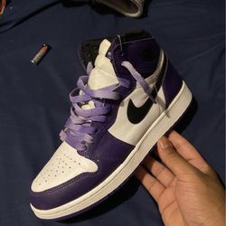 Court Purple Jordan 1 