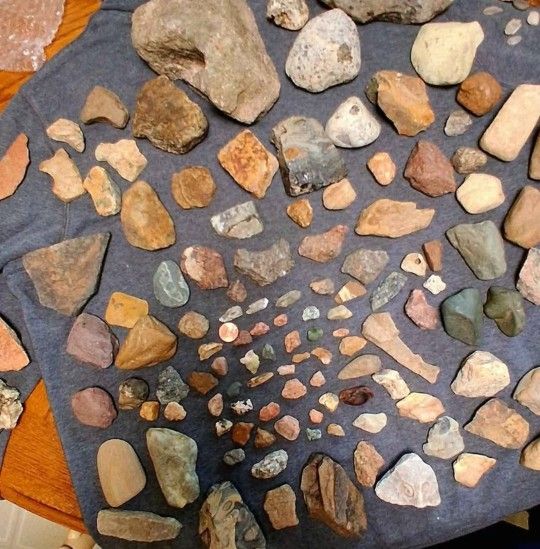 Hopewell Indian Effigy Stones