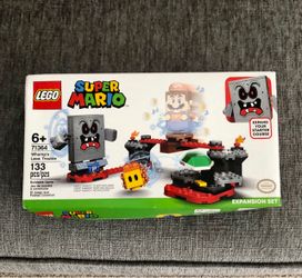 Retired LEGO Super Mario 71364 Whomp's Lava Trouble - NISB (New In Sealed Box) Damaged Box