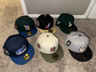 New Era 59FIFTY Fitted Caps, Size 7 1/4
