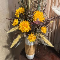 Base With Flowers