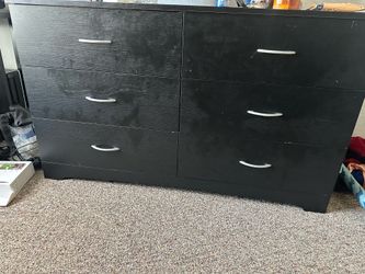 Black dresser