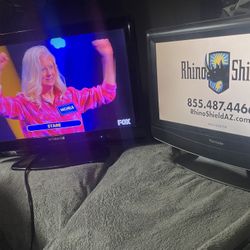 2 TVs  15 Inch. &. 21 Inch 