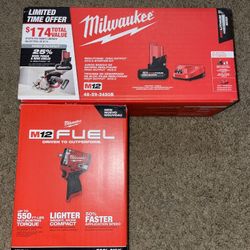 New Milwaukee stubby gen 2 with 5amp battery