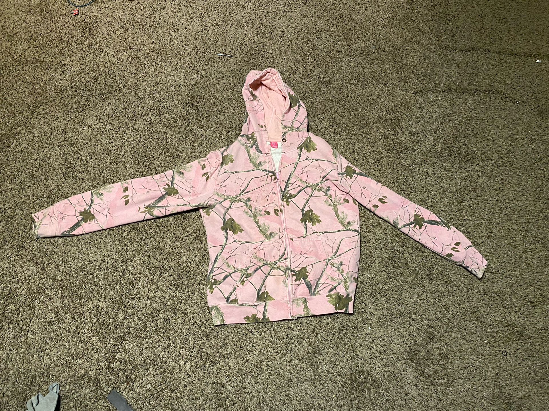 Lady Bell Pink Camo Hoodie