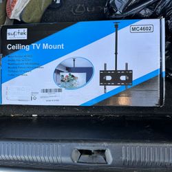 Up To 65” Tv Ceiling Mounted New 