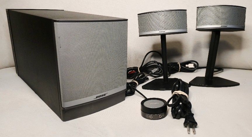 Bose Companion 5 Multimedia Speaker Complete System Computer Speaker Audio 2.5