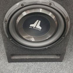 Jl Audio 10 Inch Sub With Box