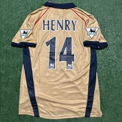 Retro Arsenal Jersey Henry #14