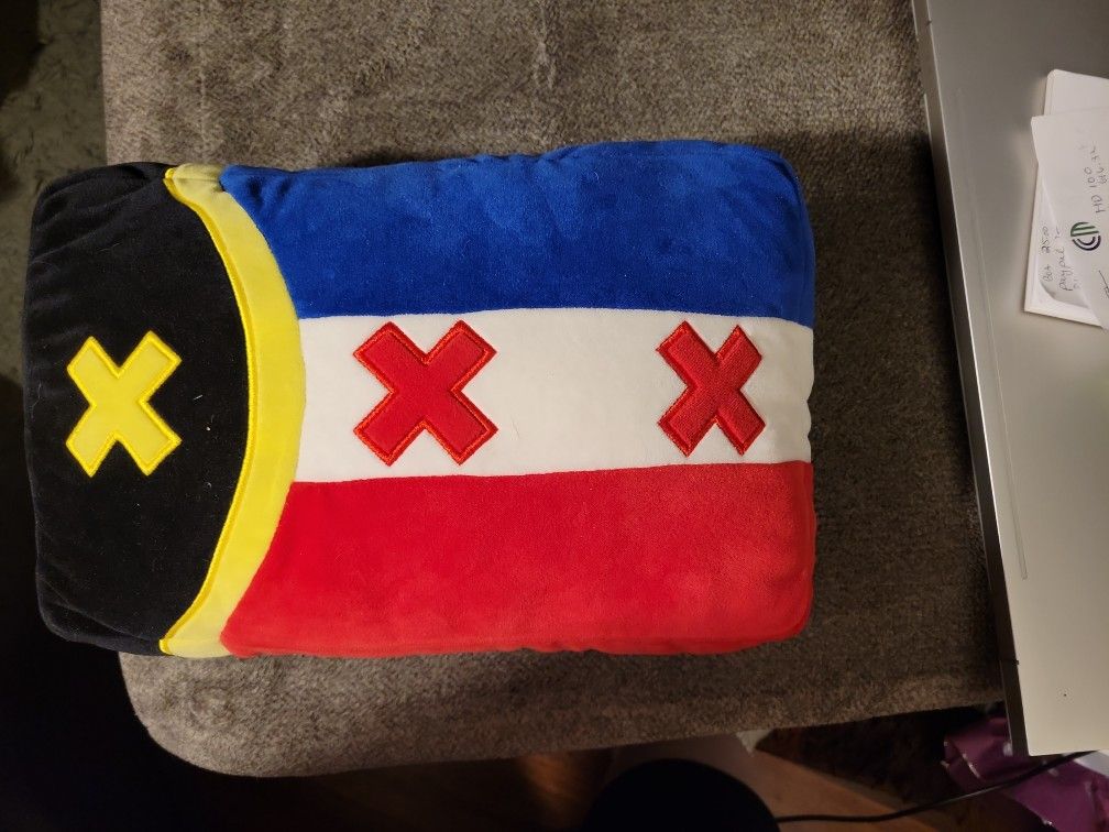 L'manburg Flag Plushie Pillow 1ft long Dream SMP *SOLD OUT* Mint Condition