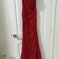 Red Elegant Long Dress