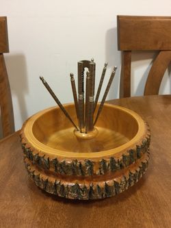 1960’s vintage Nut cracker bowl set