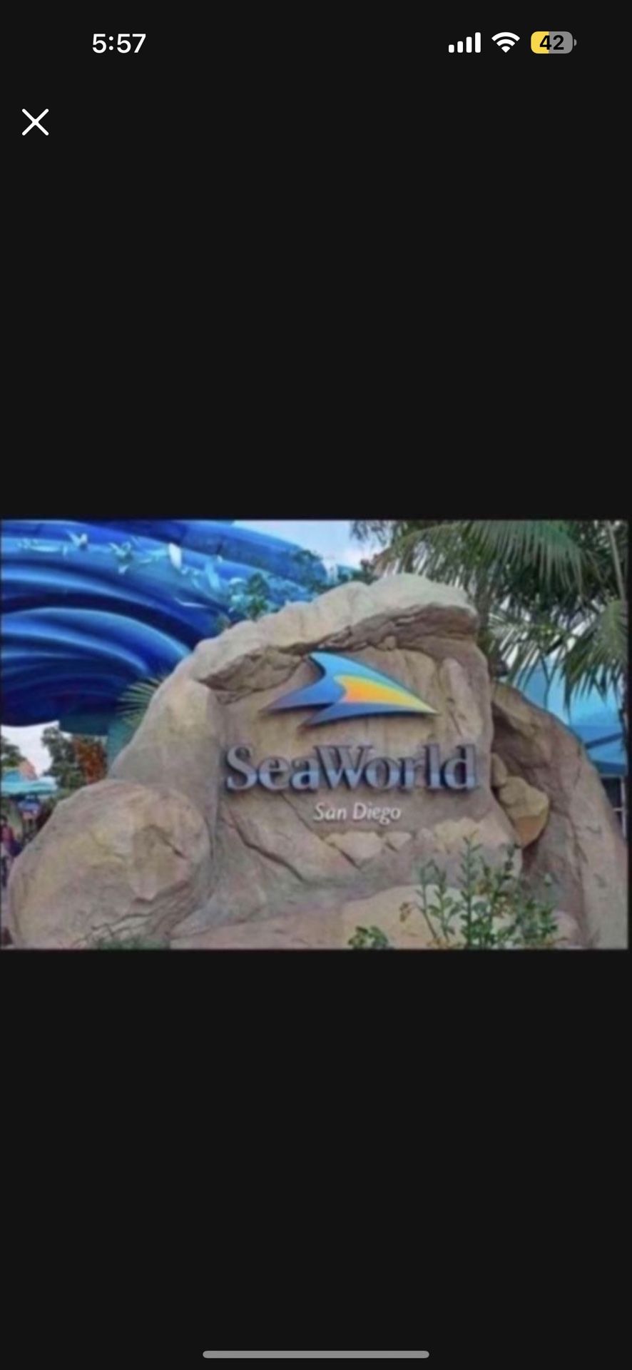 SEAWORLD TICKETS