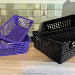 Plastic Storage Bins 