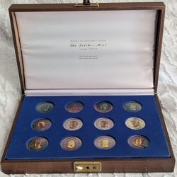 1976 "12 Great Americans" commemorative medal set