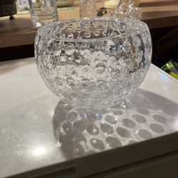Clear Glass Vase